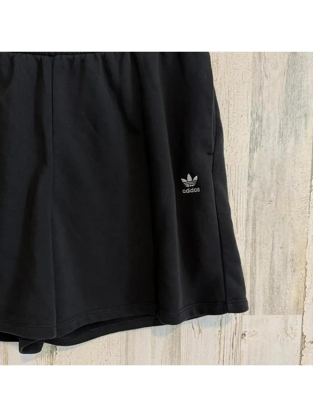 Adidas Men's XL Black Fleece Athletic Running Shorts